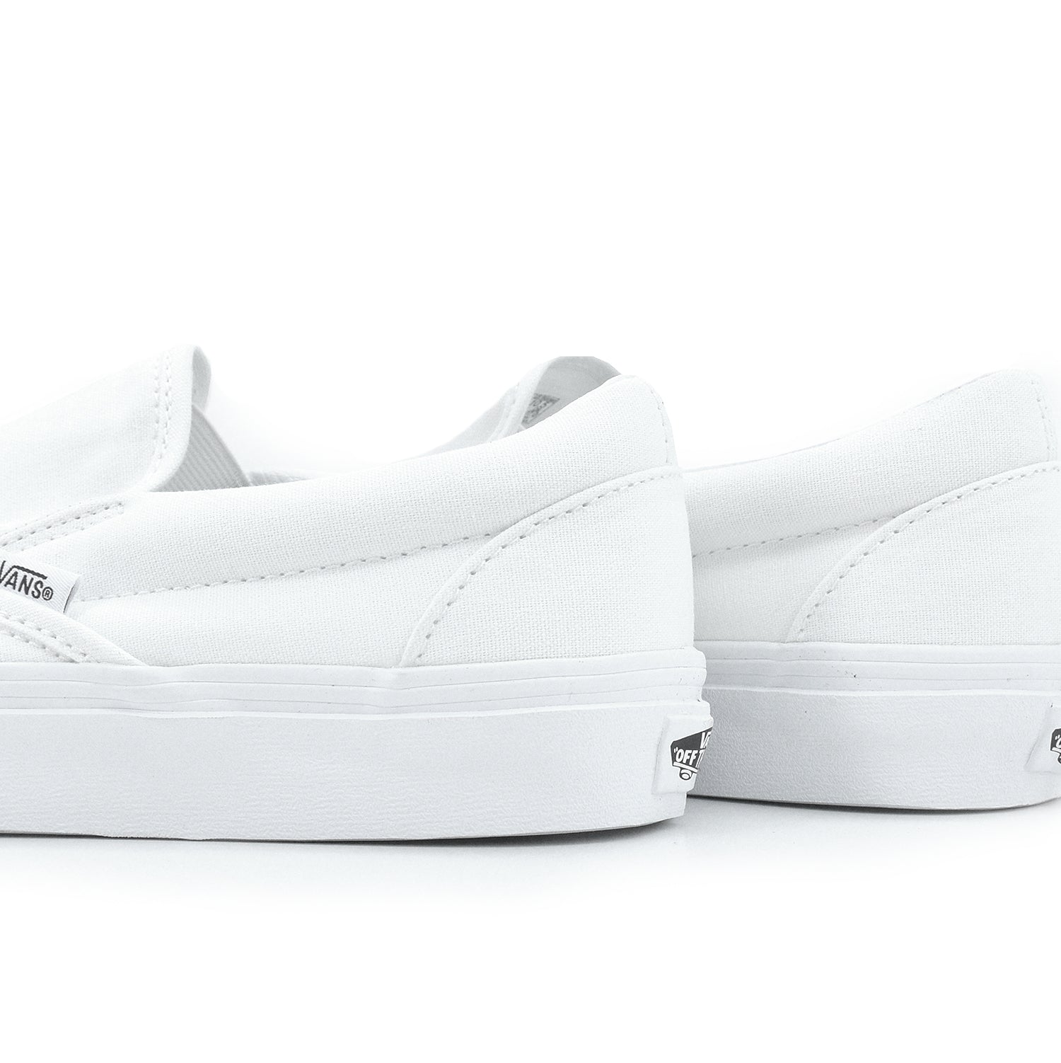 junior all white vans