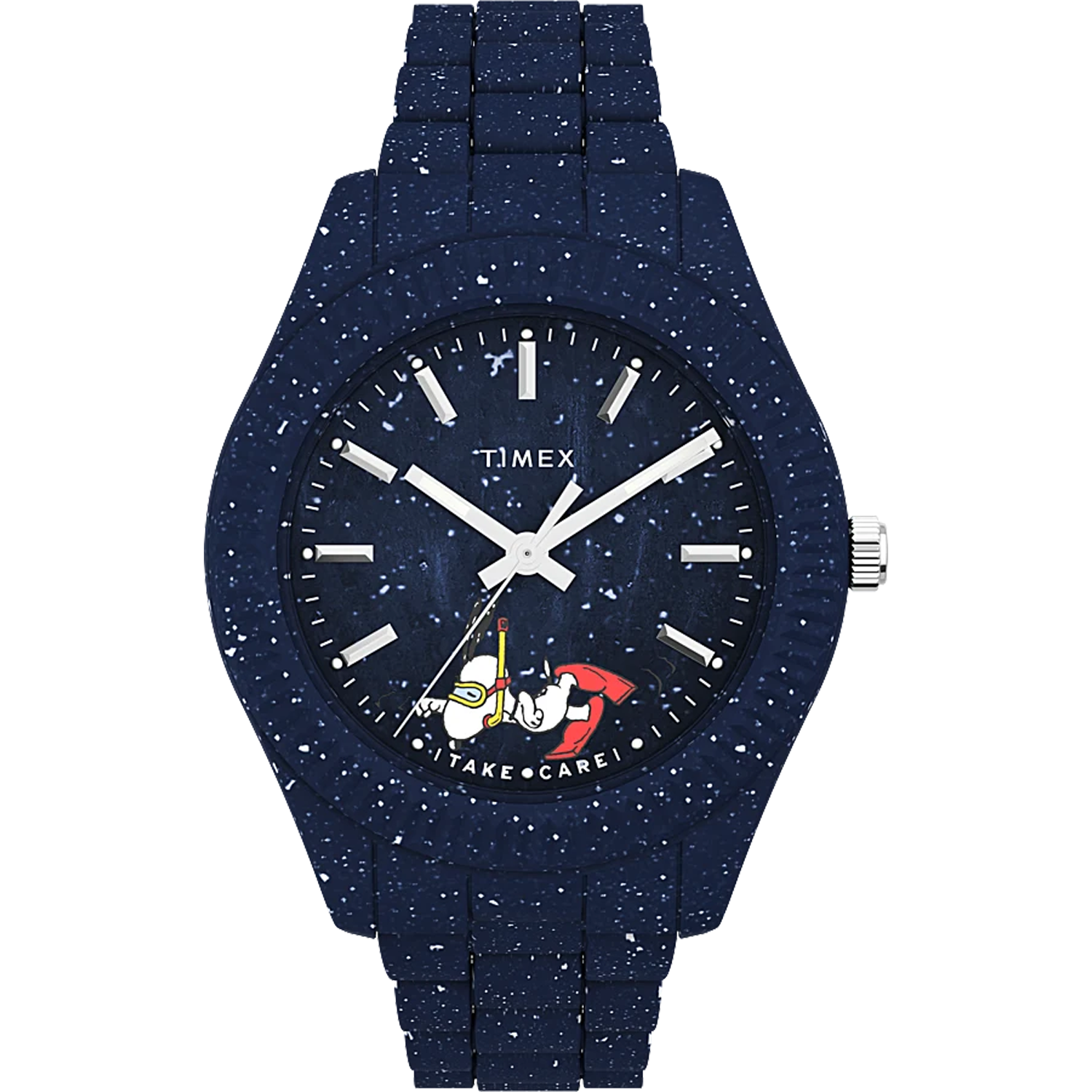 Timex Waterbury Ocean x Peanuts 41mm Recycled Bracelet Watch – Laced