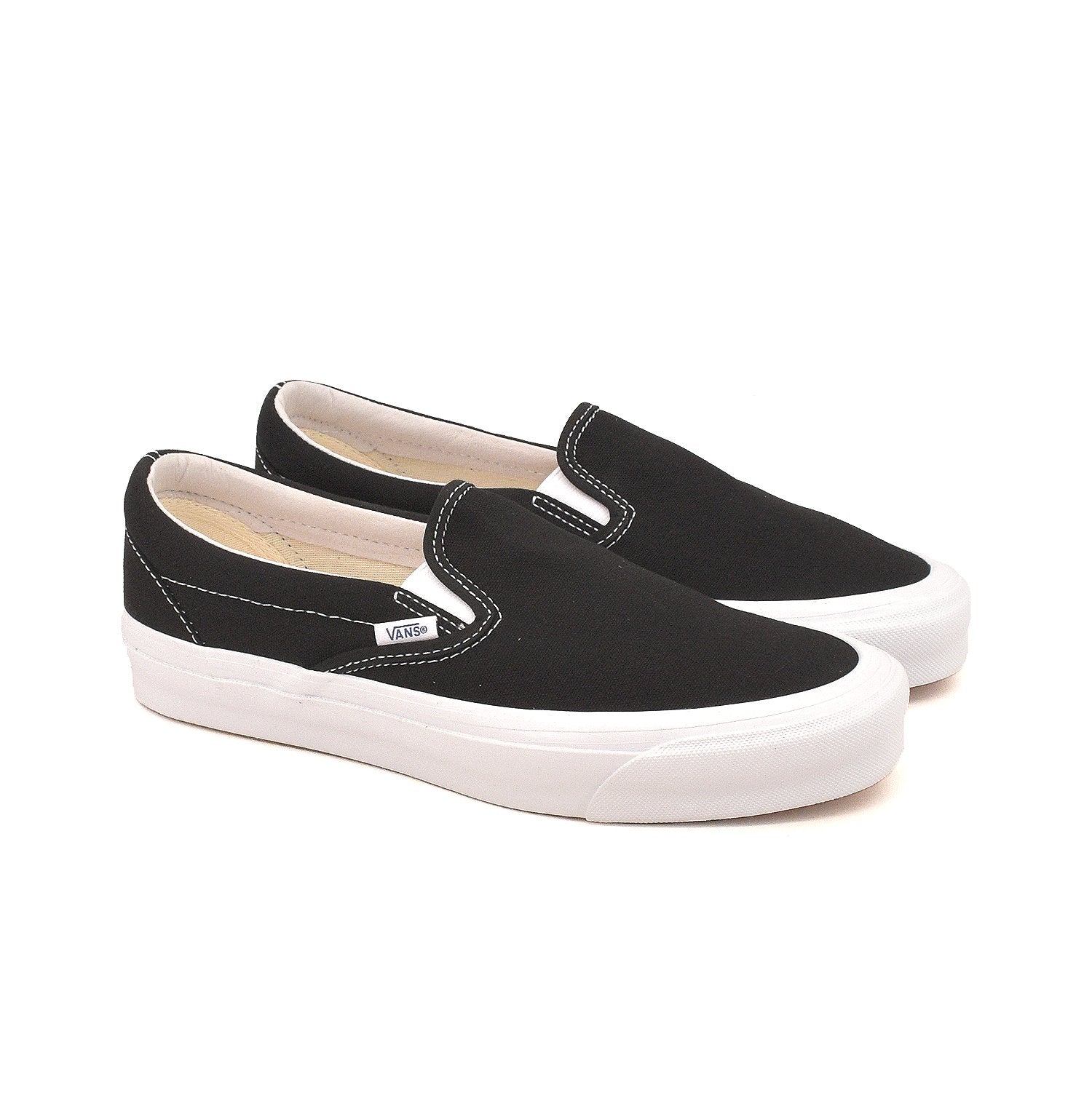 vans vault og slip on lx black