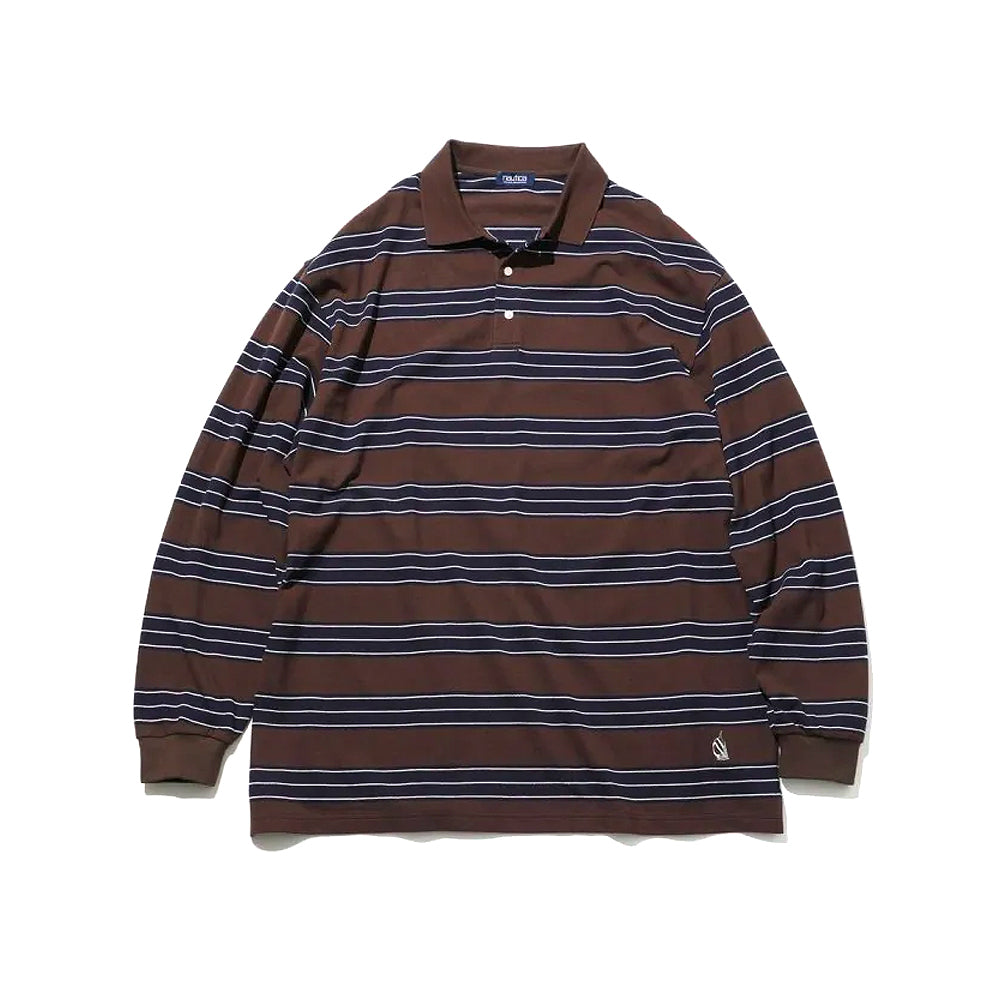 UNIVERSAL PRODUCTS. Border L S Polo - ニット