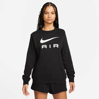 Nike Air Hoodie Flc Crew Black- Laces Mx LACES