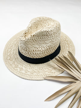 Gigi Panama Hat - Natural