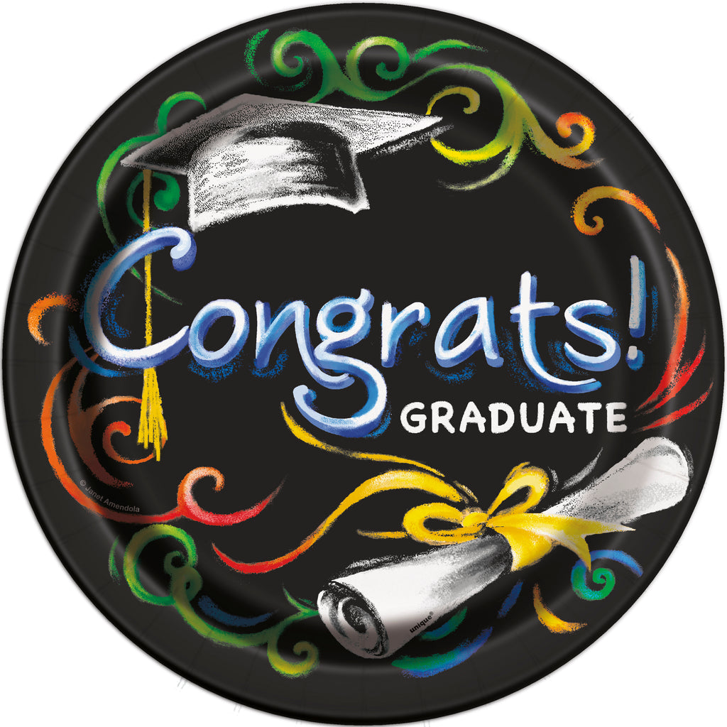 Chalkboard Graduation | graduation decoration | Party Stop