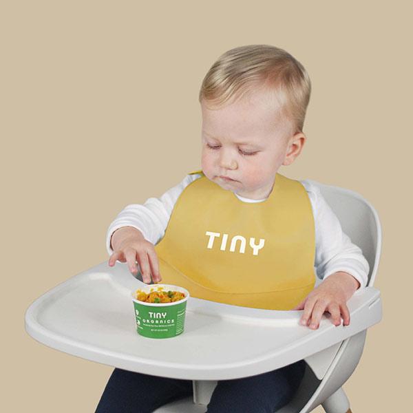 Tiny Bib Orange - Tiny Organics product image