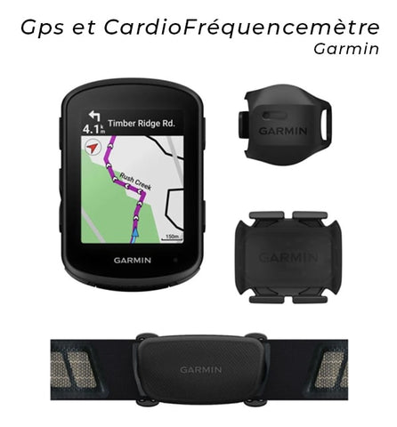 Gps et cardiofréquencemetre garmin