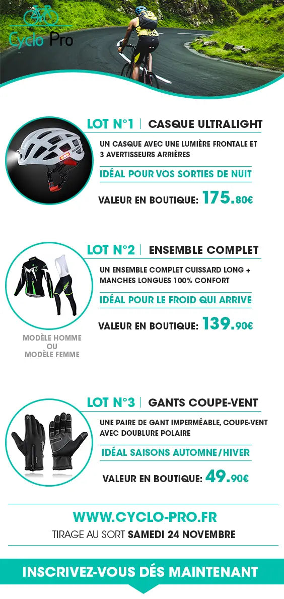 Concours BLACKFRIDAY - 3 Lots à gagner!
