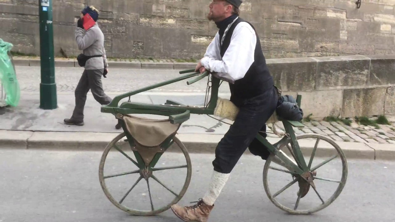 inventeur de l ancetre de la bicyclette