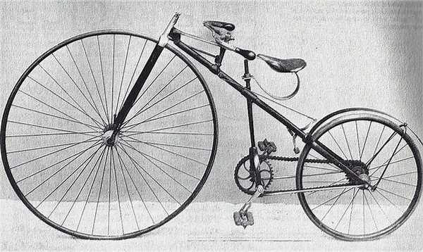 qui a inventé la bicyclette a chaine