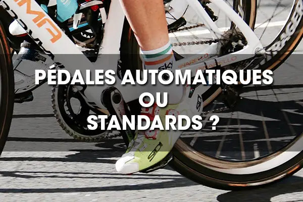 Pédales standards ou pédales automatiques ?