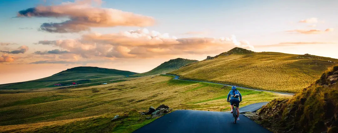 vélo et beau paysage