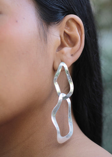 Circle Curb Chain Earrings – City Slickers Los Angeles