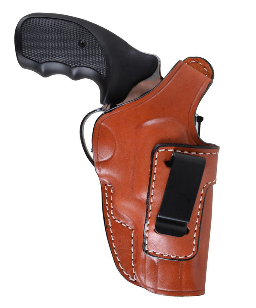 Charter Arms Mag Pug 357 MAG/38 SP Leather IWB 3 Holster Pusat Holster