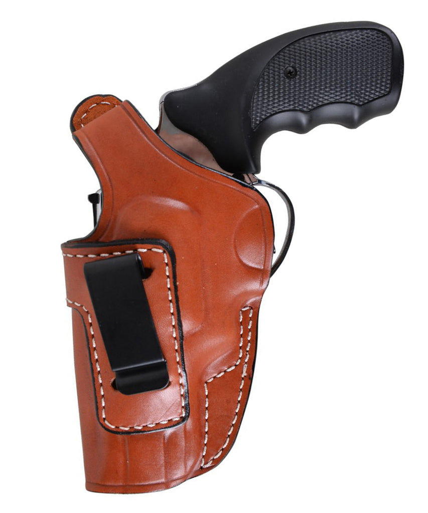 Charter Arms Mag Pug 357 MAG/38 SP Leather IWB 3 Holster Pusat Holster