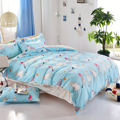 2018 New Arrival 1pc Star Moon Single Double Duvet Cover Quilt