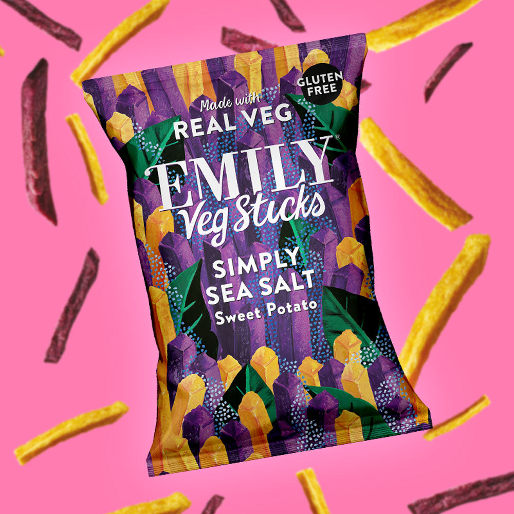 Emily Veg Sticks Sea Salt - Sweet potato