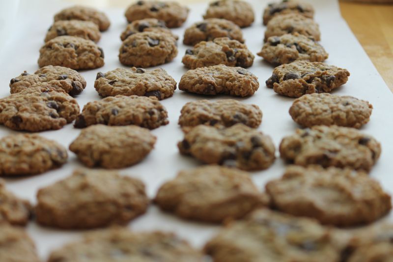 Havermout koekjes als gezonde snack