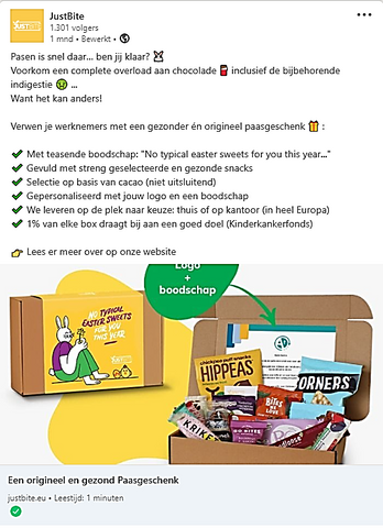 voorbeeld paascampagne