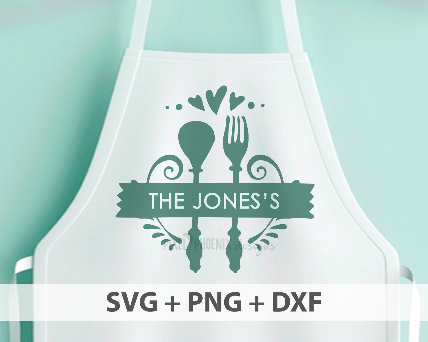 Download Kitchen Split Monogram Svg Cut File Pixel Phoenix