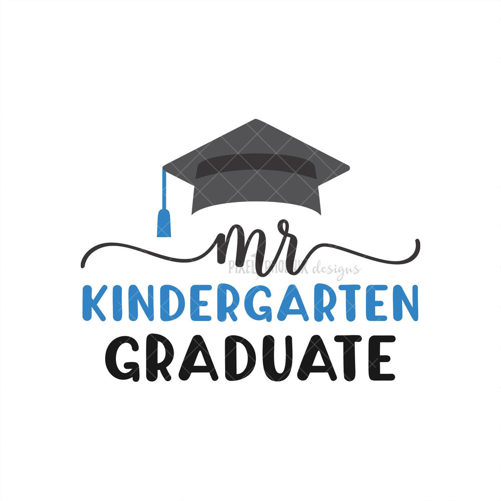 Download Mr Kindergarten Graduate Svg School Graduation Pixel Phoenix