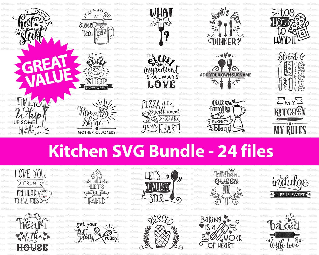 Download Kitchen Bundle Svg Files Pixel Phoenix