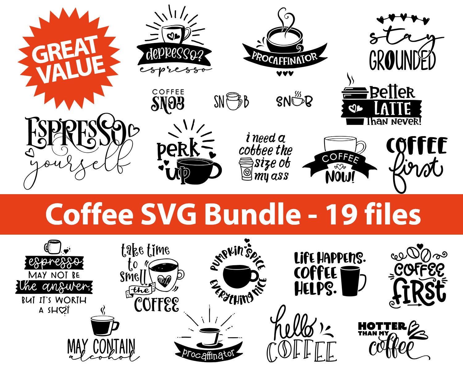 Download Coffee Bundle Svg Files Coffee Svg Pixel Phoenix