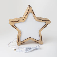 Lámpara Personalizada Estrellas 【 REGALOS PARA BEBÉS 】 – Mofletes