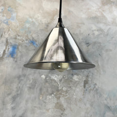 industrial style small aluminium conical ceiling light