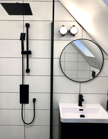 small wall light option for bathroom loft conversion
