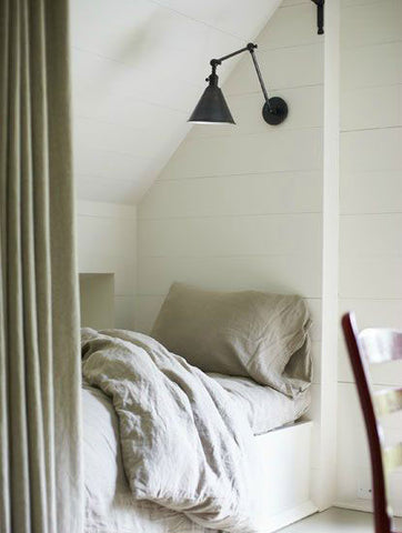 Cantilever Wall Lighting in a bedroom loft conversion