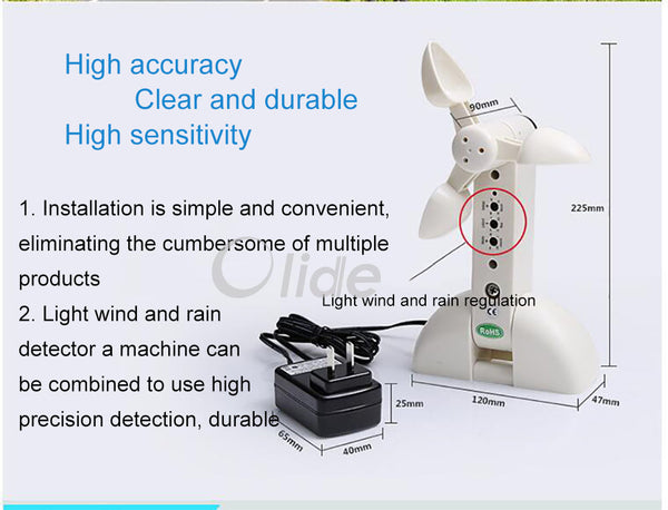 wind rain detector