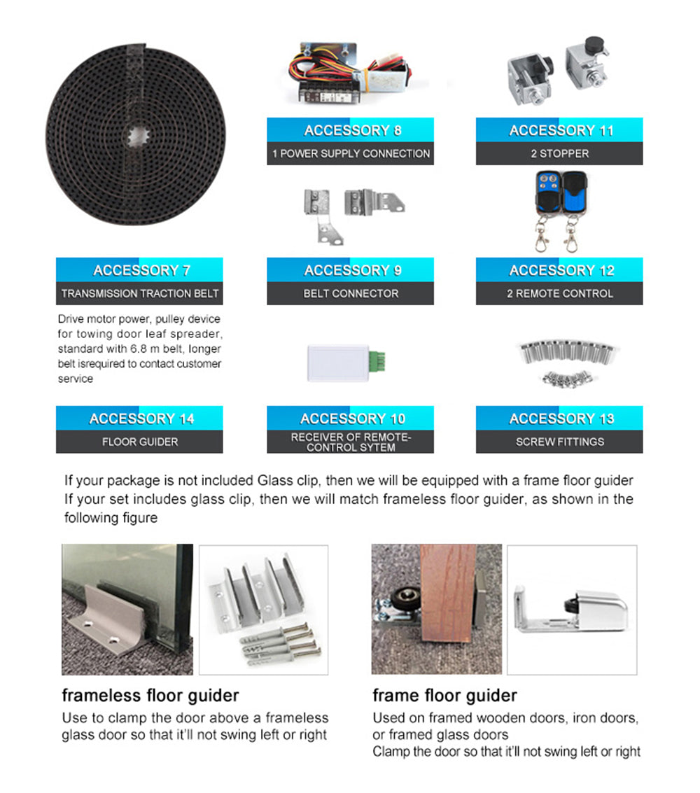 olide dsl125A automatic sliding door opener