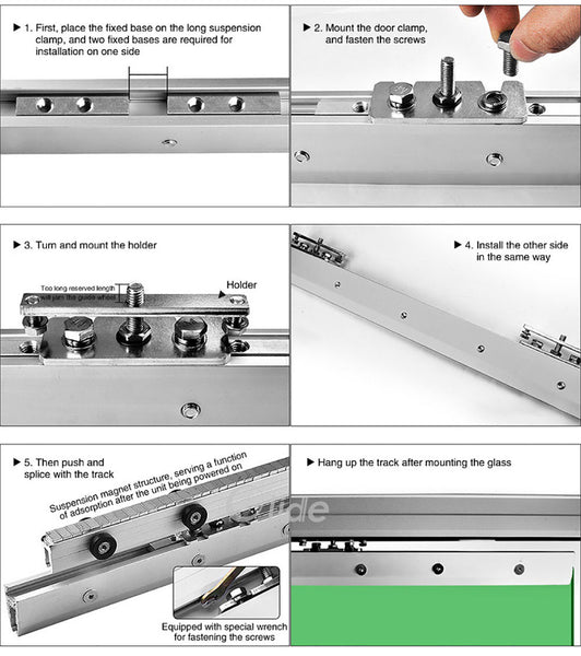 Olidesmart Magnetic Levitation Automatic Sliding Door