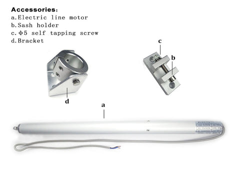 SD600 screw type window opener