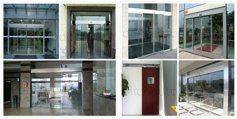 automatic sliding door opener installation examples