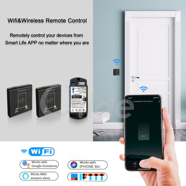 Wireless Remote Program Switch For Automatic Doors