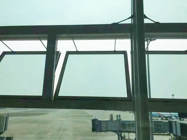 double chain window opener project in airport