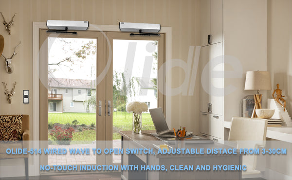 no touch automatic swing door opener home use