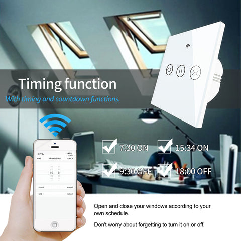 smart automatic window opener timing function