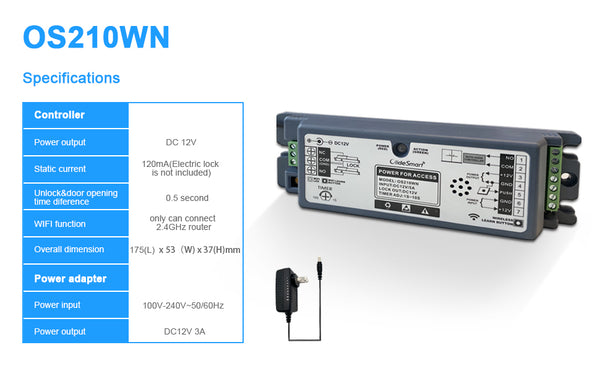 os210wn power controller technical specifications