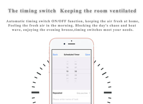 smart control window opener timing function