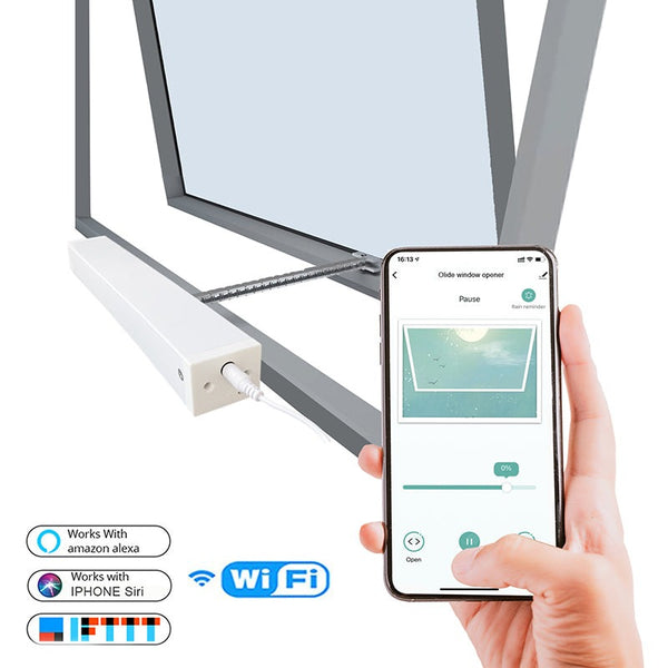 phone app wifi control automatic window opener