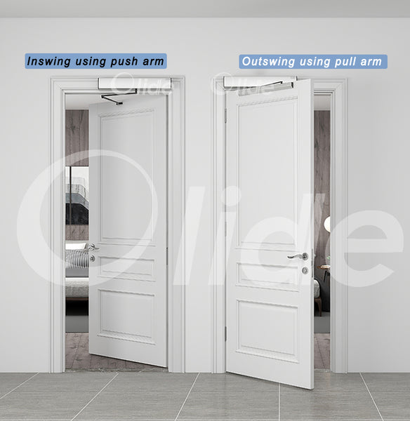 internal and external swing doors are available