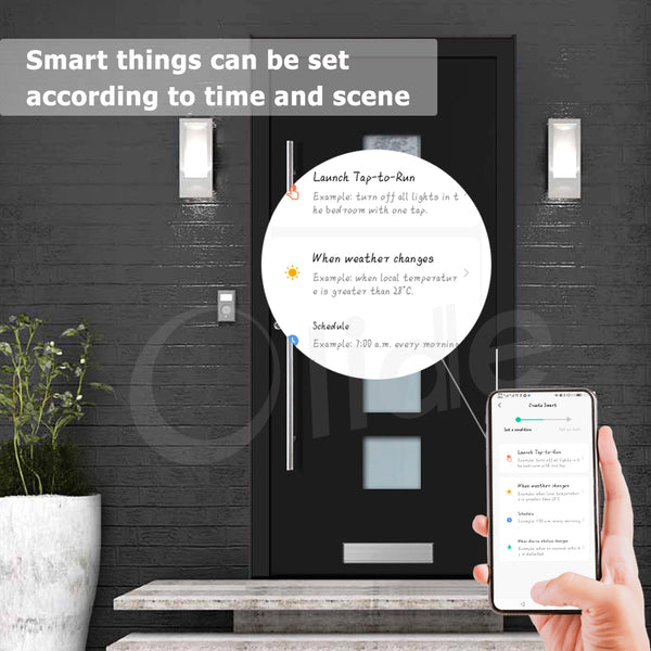 automatic door opener timing function