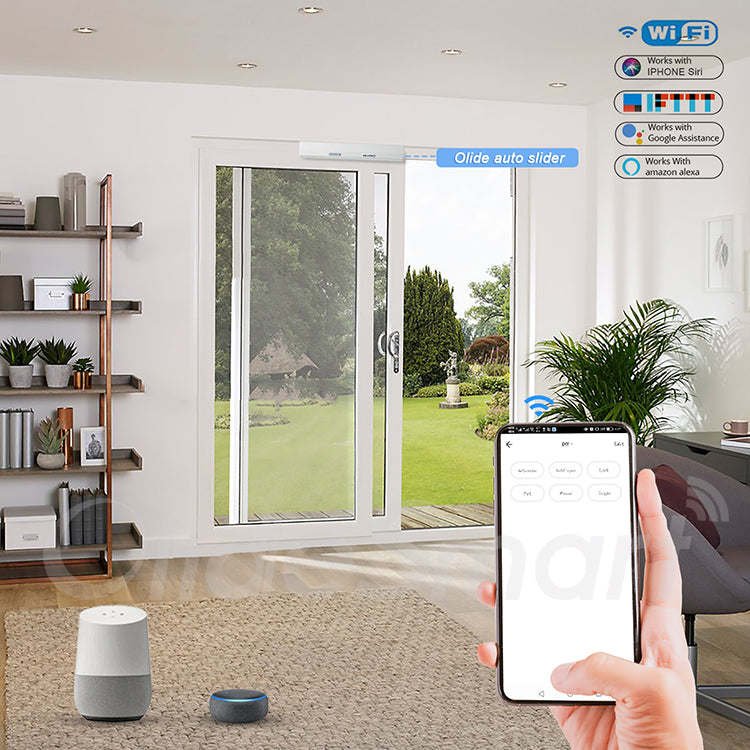 wifi smart phone control residential sliding door opener