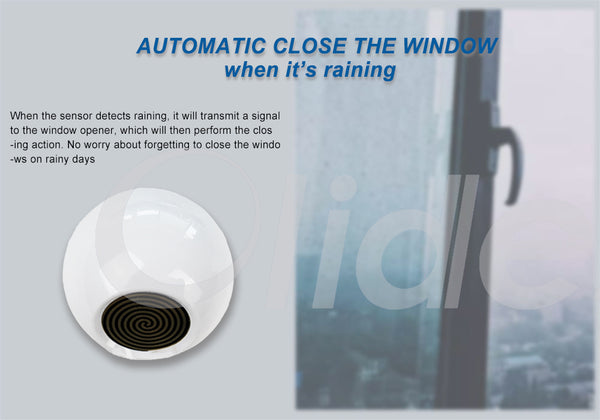 wireless rain sensor work with smart window opener