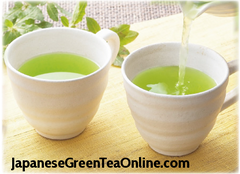 Japanese green tea online cups