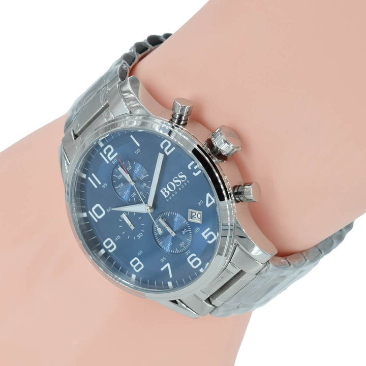 hugo boss aeroliner chronograph watch