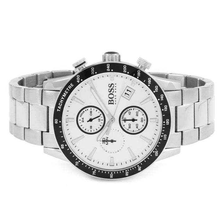 hugo boss rafale stainless steel