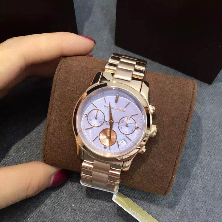 Michael Kors Runway Chronograph Purple 