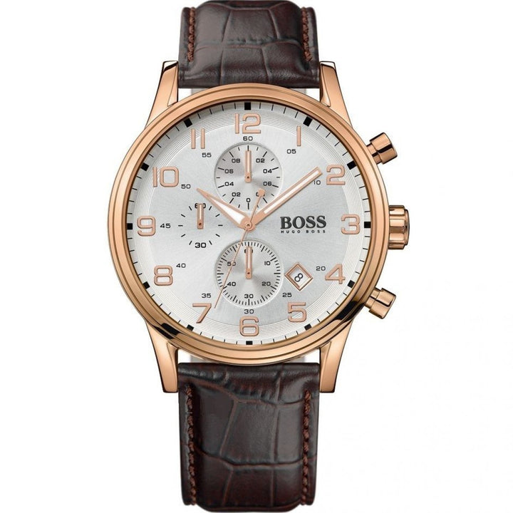 hugo boss aeroliner chronograph watch